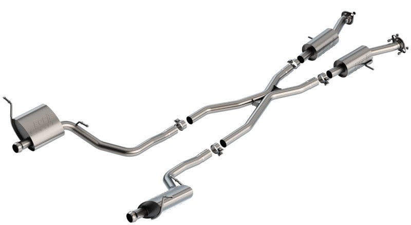 Borla 14-20 Jeep Grand Cherokee High Altitude/Summit 3.6L V6 2/4WD 2.25in S-Type Cat-back - View 3 | Dirty Garage