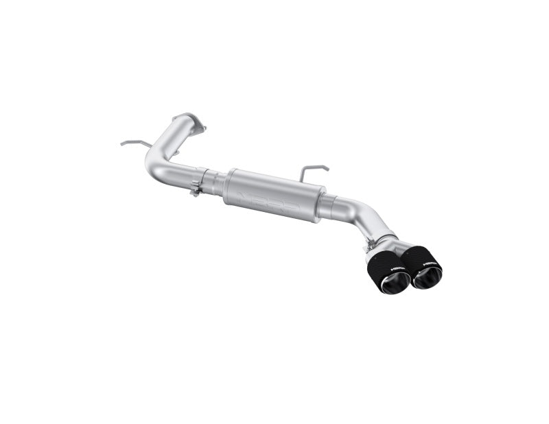 2021-2024 Hyundai T304 Stainless Steel 3" Axle-Back Rear Exit Dual Carbon Fiber Tip | Dirty Garage