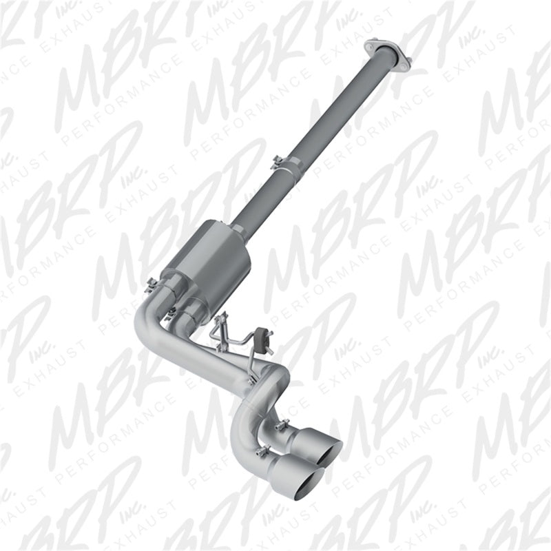 2009-2014 F-150 Pre-Axle 4.5" OD Dual Outlet T409 3" Cat Back Exhaust | Dirty Garage