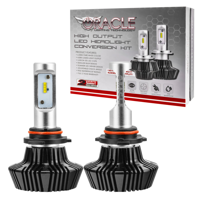 Universal 9005 4000 Lumen 6000K LED Headlight Bulbs Pair - View 6 | Dirty Garage