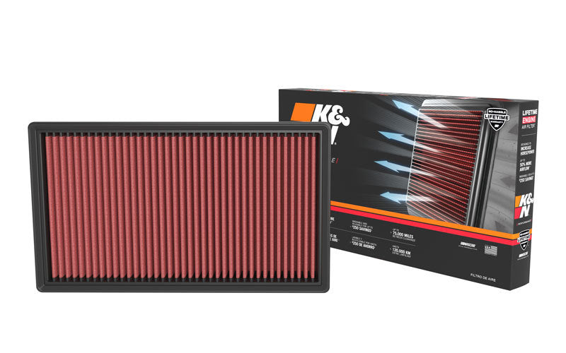 2021-2022 C300 2.0L L4 Replacement Air Filter - View 3 | Dirty Garage