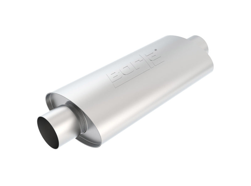 Borla XR-1 Racing Sportsman 3 inch Outlet / 3 inch Inlet Oval Muffler | Dirty Garage