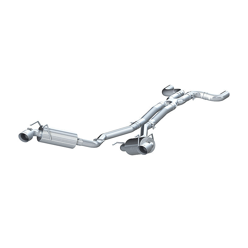 2010 Chevy Camaro V6 3.6L Dual Cat Back Round Tips | Dirty Garage