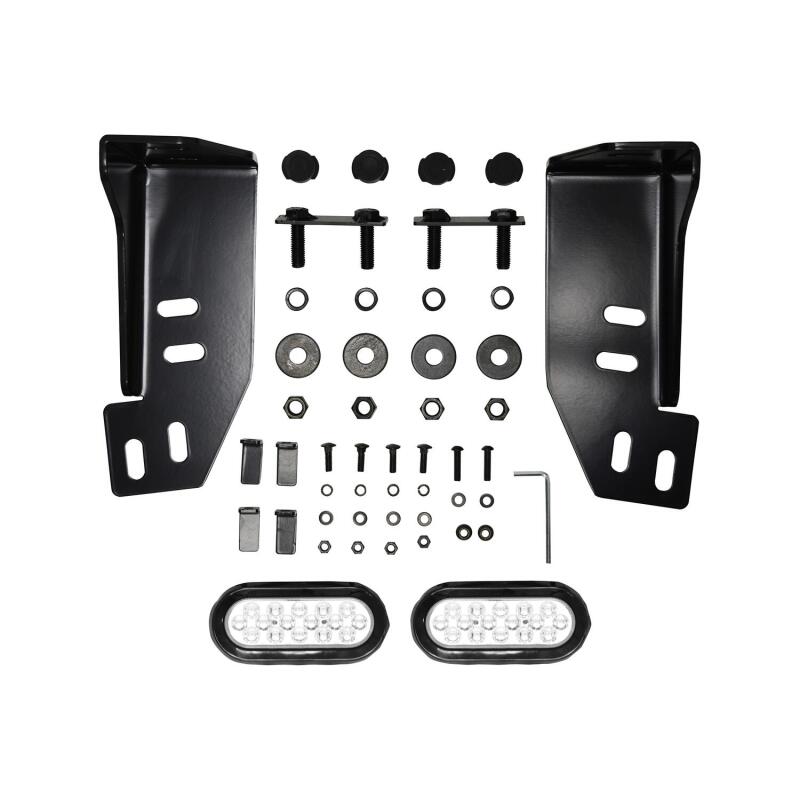 2017-2022 Super Duty HDX Bandit Black Rear Bumper - View 6 | Dirty Garage