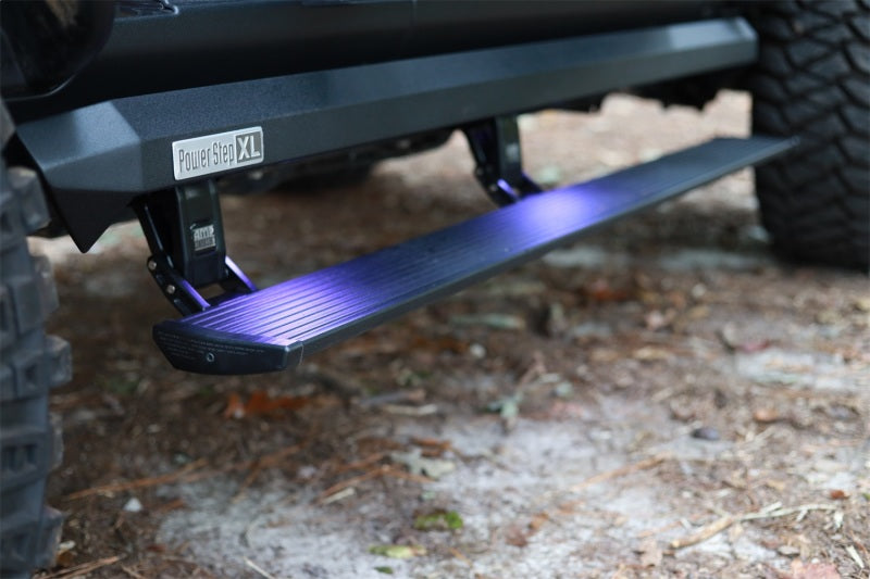 2018-2024 Wrangler PowerStep XL Black with OEM Illumination | Dirty Garage