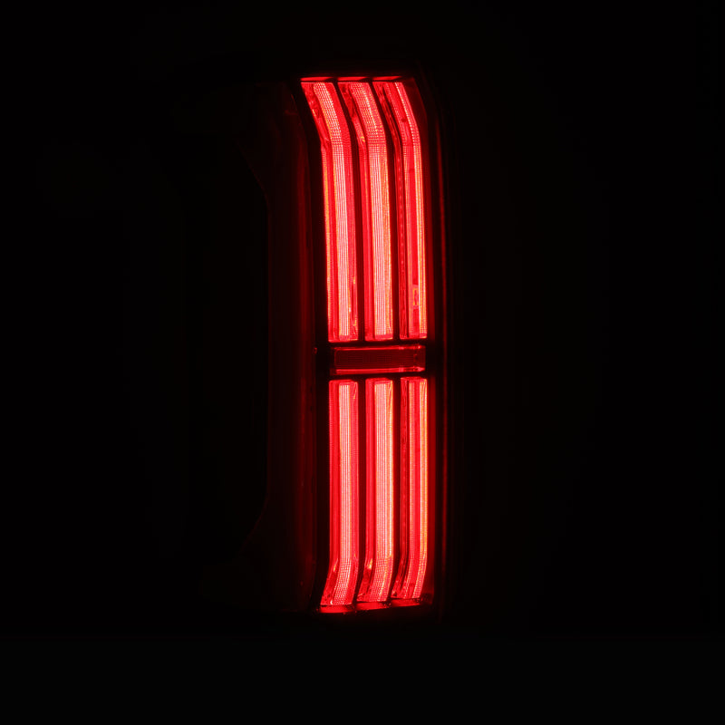 2024-2025 Tacoma Nova-Series Prismatic LED Tail Lights Alpha Black - View 4 | Dirty Garage