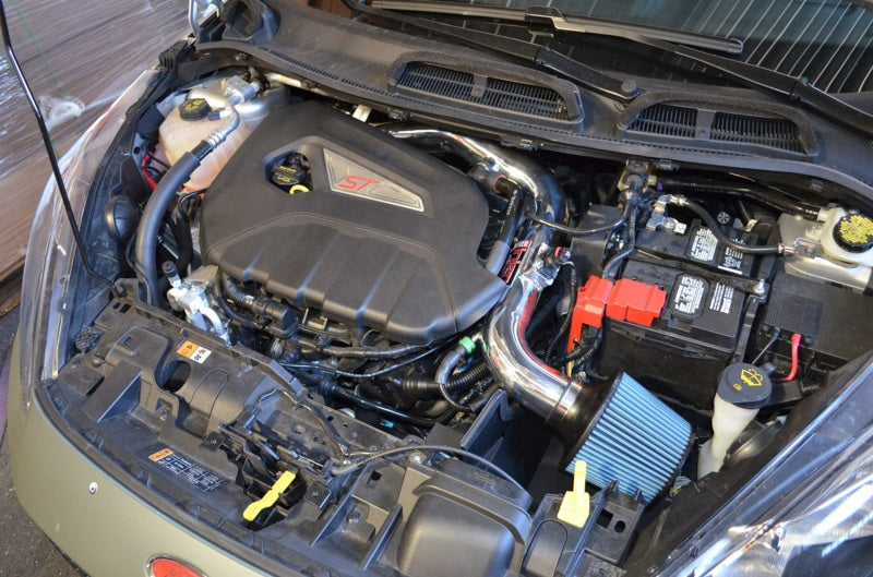 2014-2015 Fiesta ST 1.6L Turbo Short Ram Intake Wrinkle Black - View 2 | Dirty Garage