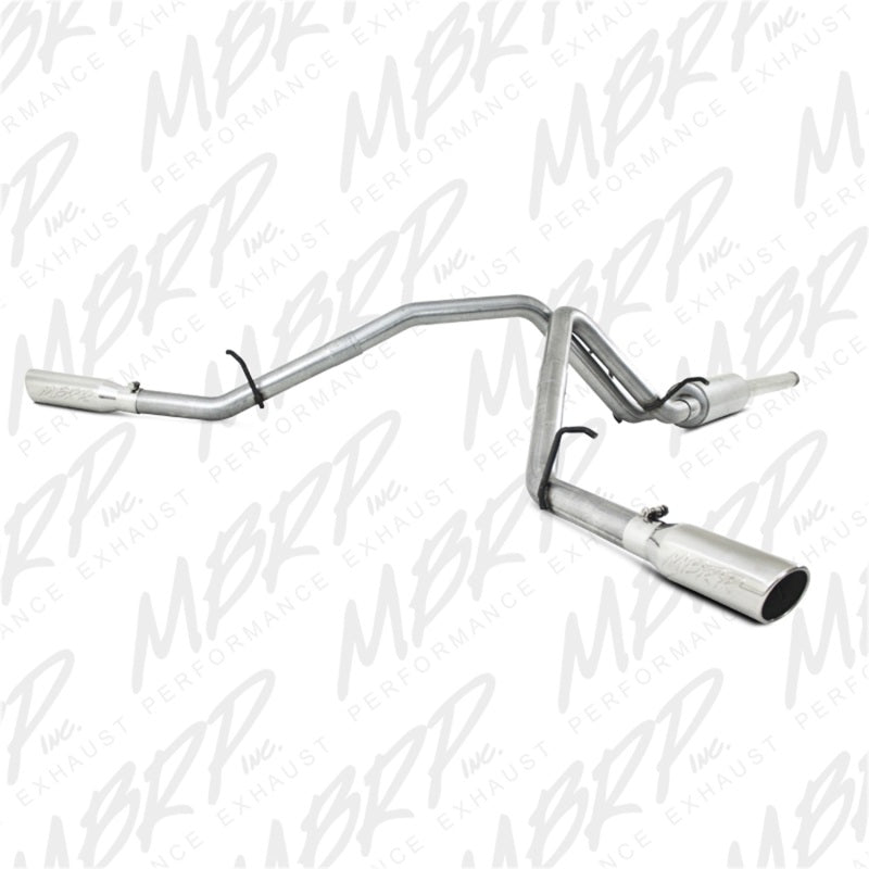 2009 GM 1500 Cat Back Dual Split Side - View 3 | Dirty Garage