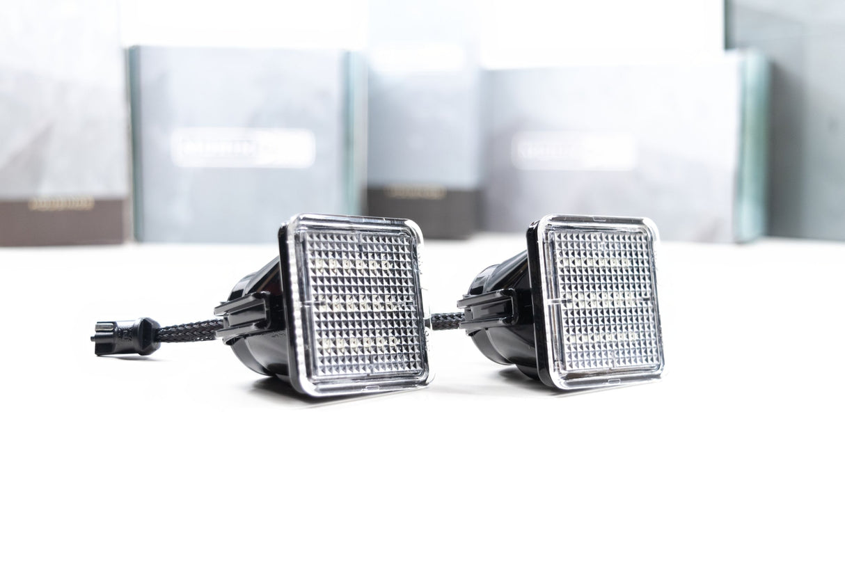 2016-2023 Tacoma XB LED Smoked License Plate Lights Pair | Dirty Garage