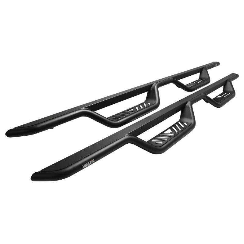 Westin 20-22 Jeep Gladiator Outlaw Nerf Step Bars - Textured Black - View 4 | Dirty Garage