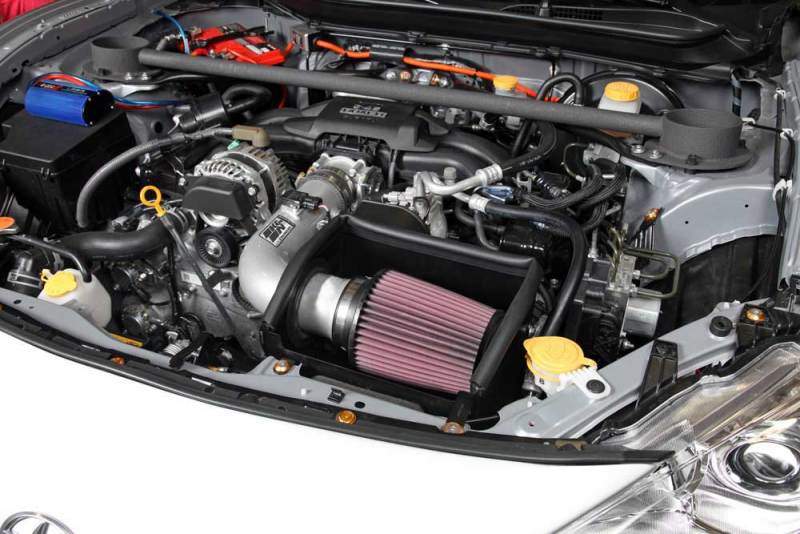 Universal 13 BRZ 2.0L/13 FR-S 2.0L Silver 69 Series Typhoon Intake - View 6 | Dirty Garage