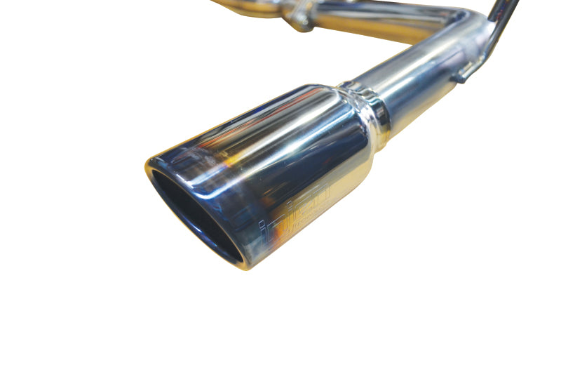 2016-2020 Civic 63mm SS Cat-Back Exhaust Dual Burnt Titanium Tips - View 5 | Dirty Garage