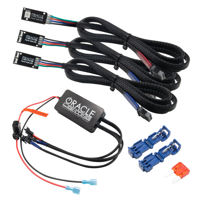 2019-2022 Ram 1500 Fiber Optic LED Interior Ambient Dash Kit 3 piece | Dirty Garage
