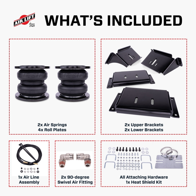 2016-2025 GM HD LoadLifter 7500 XL Ultimate Air Spring Kit - View 5 | Dirty Garage