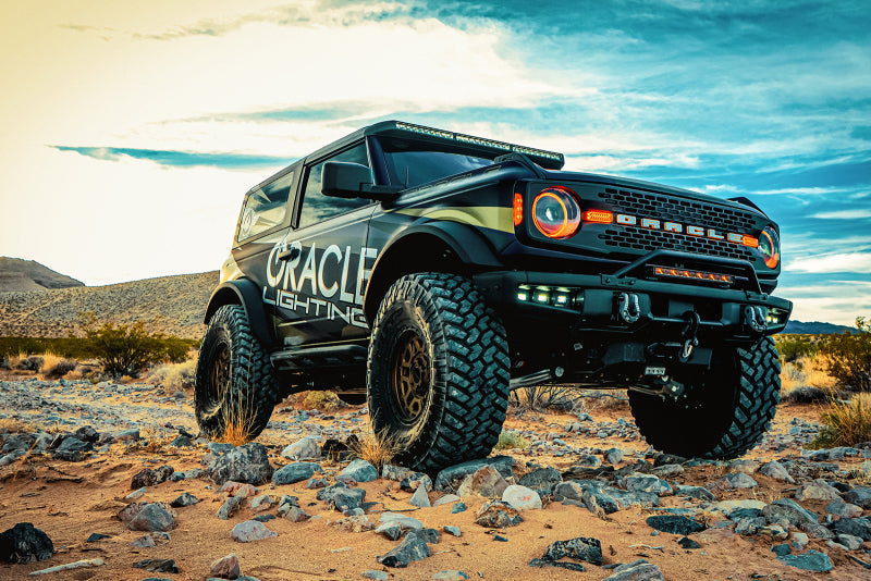2021-2026 Bronco Oculus BI-LED Projector Headlights - View 7 | Dirty Garage