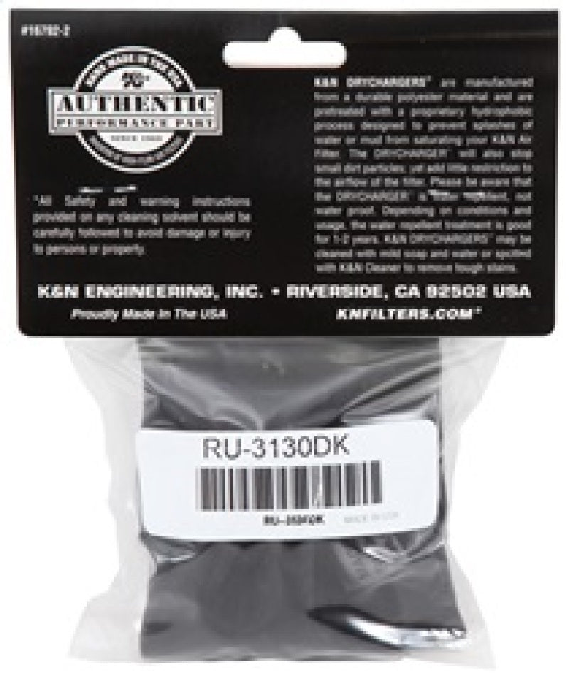 Universal Air Filter Wrap Black RU-3130 - View 7 | Dirty Garage