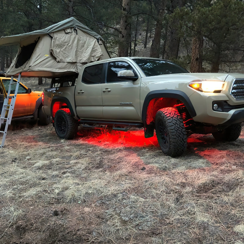 Universal Bluetooth RF Underbody Rock Light Kit 4 PCS ColorSHIFT - View 19 | Dirty Garage