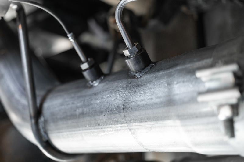 2020- GMC HD 6.6L Duramax 4" Mand Bent Tubing Pro-Ser Cat Back Single Side 304 - View 3 | Dirty Garage