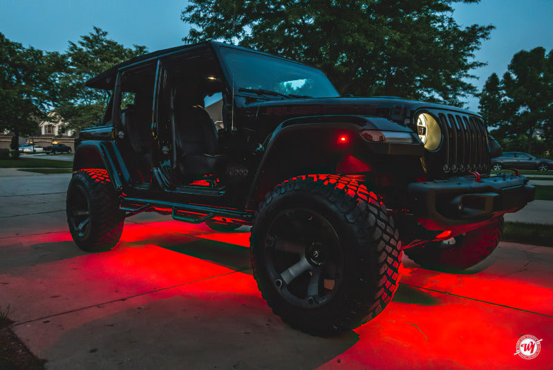 Universal Bluetooth RF Underbody Rock Light Kit 4 PCS ColorSHIFT - View 20 | Dirty Garage