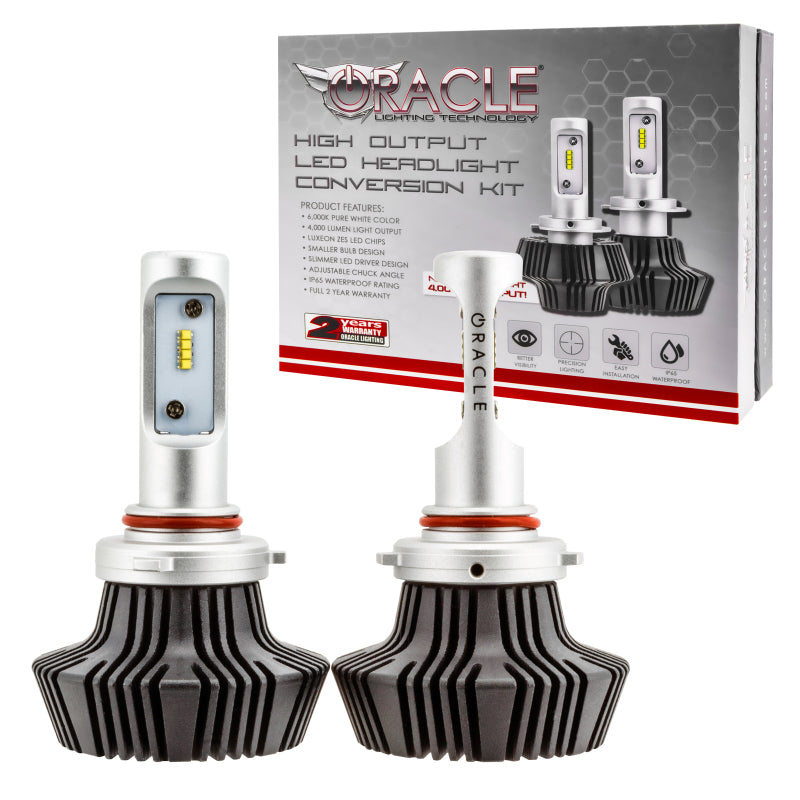 Universal 9005 4000 Lumen 6000K LED Headlight Bulbs Pair | Dirty Garage
