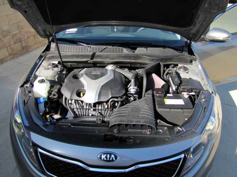 2011-2013 Sonata 2.0L L4 Turbo/2011-2013 Optima 2.0L L4 Turbo Typhoon Intake - View 5 | Dirty Garage