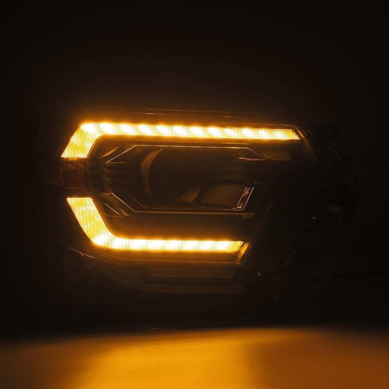 2012-2015 Tacoma Luxx-Series LED Projector Black Headlights DRL - View 2 | Dirty Garage
