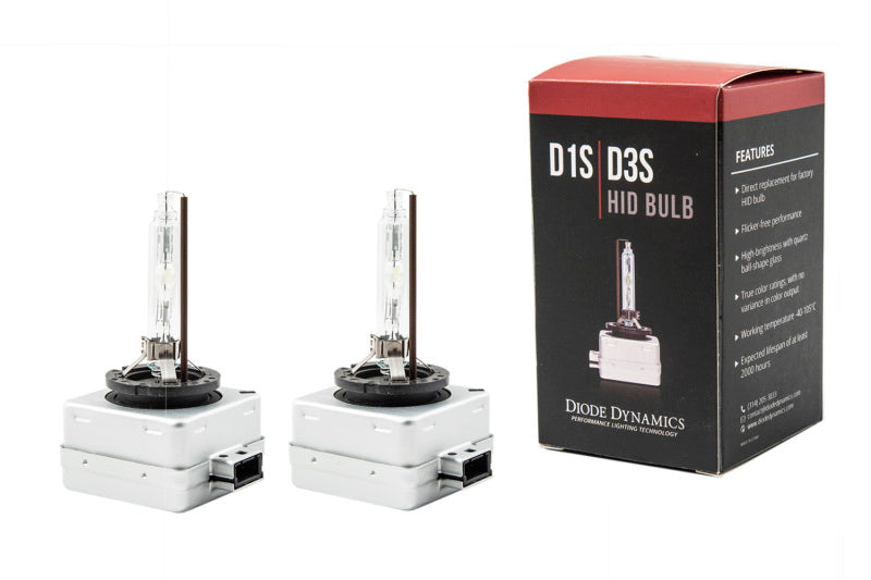 Universal HID Bulb D3S 6000K Pair - View 4 | Dirty Garage