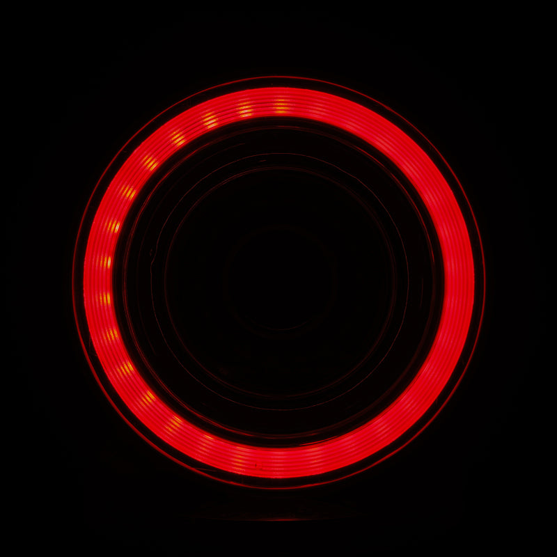 2010-2015 Ferrari 458 Nova-Series Prismatic LED Tail Lights Red Smoked - View 3 | Dirty Garage