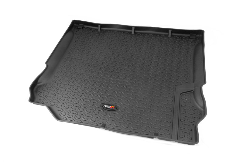 Rugged Ridge Floor Liner Cargo Black 2007-2018 Jeep Wrangler Unlimited JK 4 Dr - View 2 | Dirty Garage