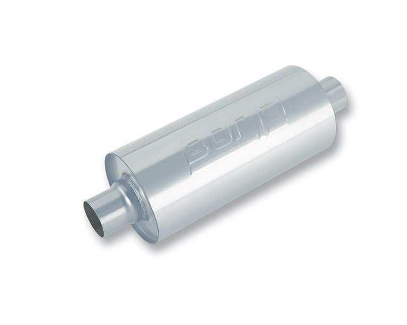 Borla 3in In/Out 6.75in Diameter x 24in Turbo XL Muffler - Developed for Truck Applications | Dirty Garage