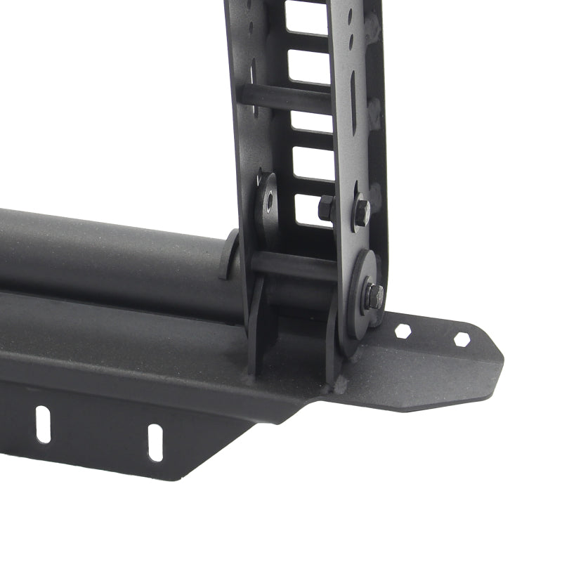 Go Rhino 19-21 Jeep Gladiator XRS Overland Xtreme Rack - Black - View 12 | Dirty Garage