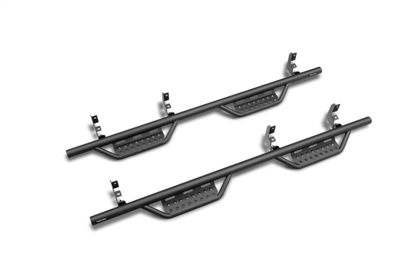 2019-2020 GM 1500 / HD Crew Cab Textured Black Full Cab Length RS Nerf Step | Dirty Garage