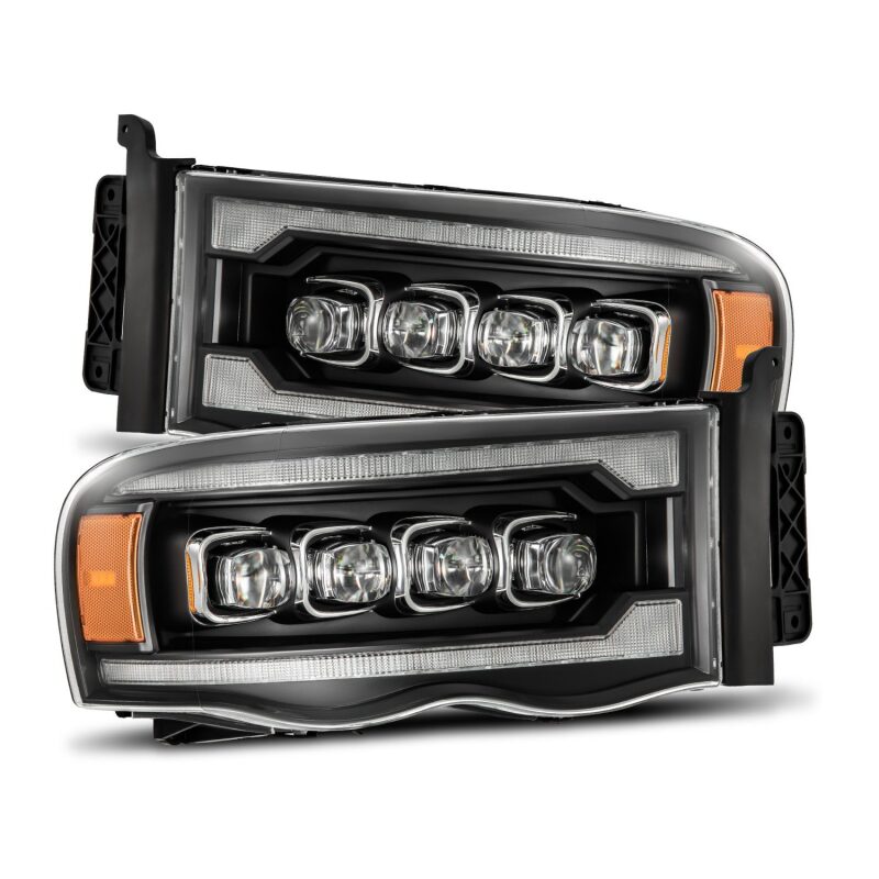 2002-2005 Ram HD Nova-Series LED Projector Black Headlights Active Light Sequential Signal | Dirty Garage