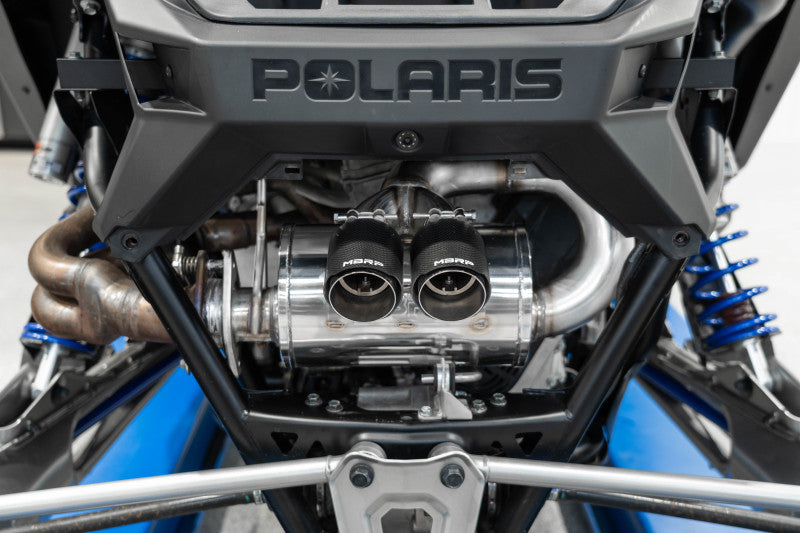 2022-2023 Polaris RZR Pro R Single Slip-on Dual Outlet Performance Series - View 2 | Dirty Garage