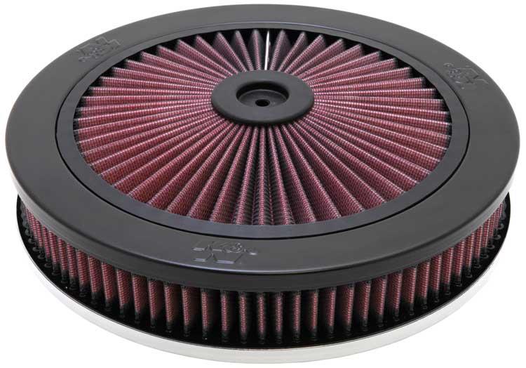 Universal X-Stream Top Filter Red 11in/5.125in Neck Flange/3.5in Height - View 2 | Dirty Garage
