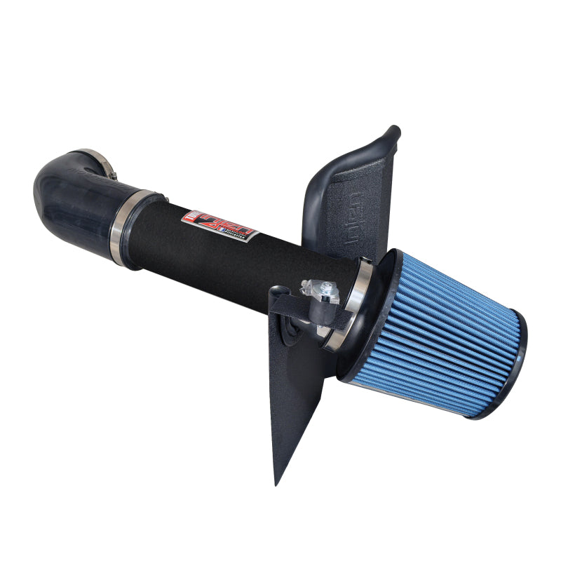 2011-2019 Challenger Hemi 5.7L Wrinkle Black Power-Flow Air Intake System w Heat Shield - View 2 | Dirty Garage