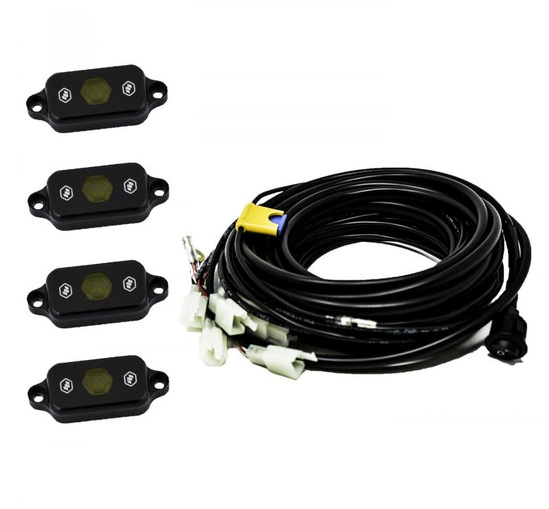 Universal Amber Rock Light Kit | Dirty Garage