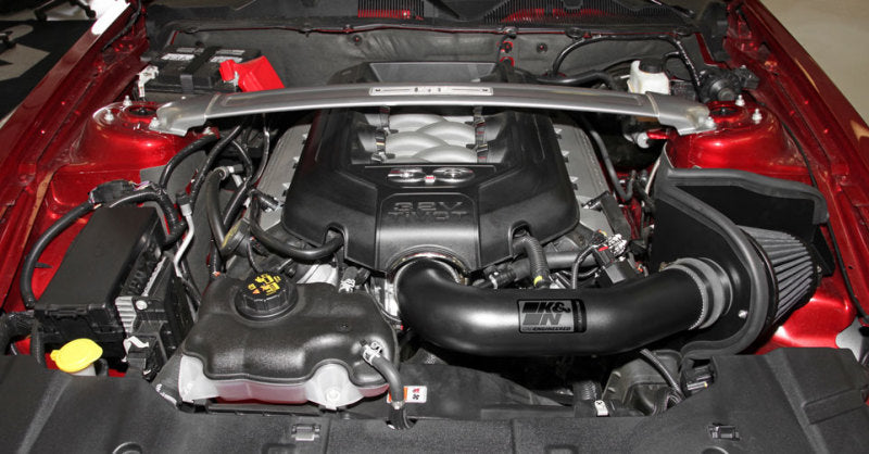 2011-2014 Mustang GT 5.0L V8 Black Performance Intake Kit - View 6 | Dirty Garage