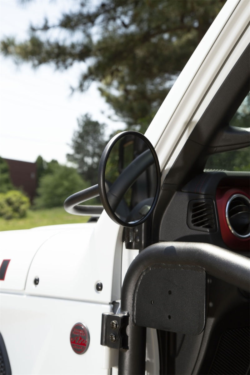 Rugged Ridge 18-20 Jeep Wrangler JL/JT Round Trail Mirror Kit - View 3 | Dirty Garage