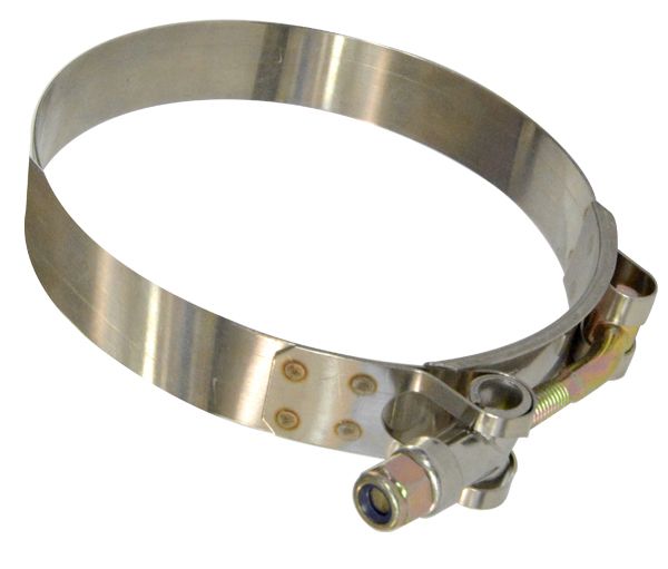 Universal 5.0 Inch T-Bolt Clamp Range 129-121Mm | Dirty Garage
