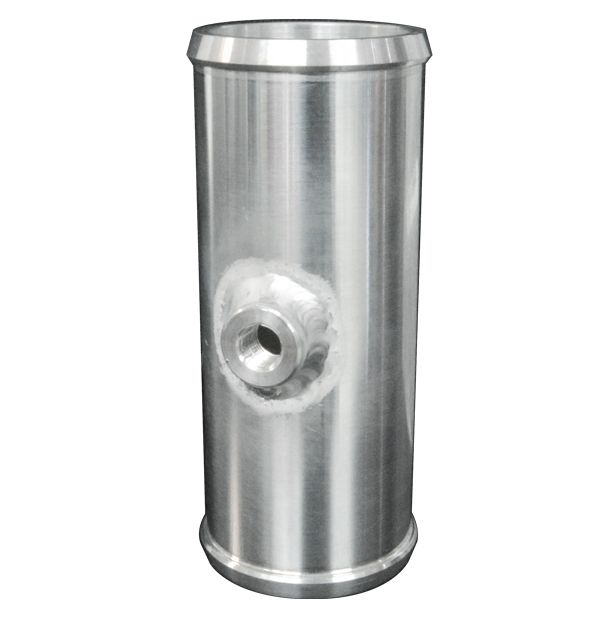 Universal Billet Aluminum Coupler 1/8 Inch Npt 2 Inch OD X 5.0 Inch Long | Dirty Garage