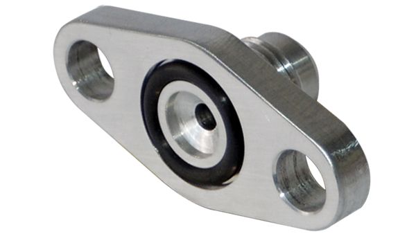 Universal Regulated T4 Oil Feed Line Adapter - View 3 | Dirty Garage