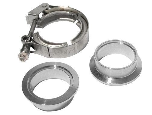 Universal 1.75 Inch QR Aluminum V-Band 3 Pc Set 1C 1M 1F | Dirty Garage