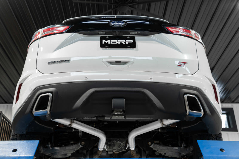2019-2022 Edge ST 2.5 Dual Rear Exit Alum Exhaust System - View 2 | Dirty Garage