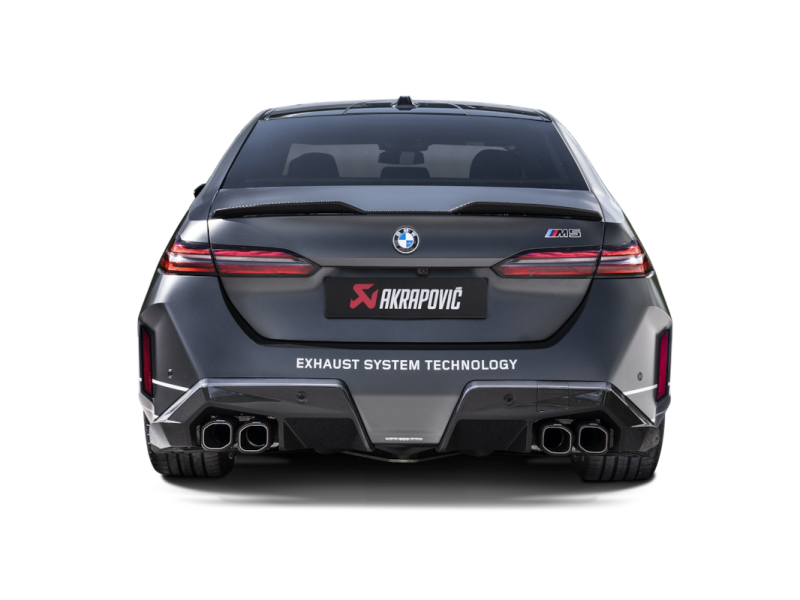2024+ BMW M5 Rear Carbon Fiber Diffuser High Gloss - View 2 | Dirty Garage