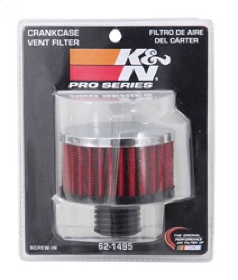 Universal .5in Flange ID x 3in OD x 3.25in H Rubber Base Crankcase Vent Filter - View 8 | Dirty Garage