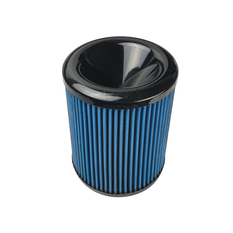Universal Super-flow Web Nanofiber Dry Air Filter 5" Neck 6.5" Base 7" Height 4.5" Top - View 3 | Dirty Garage