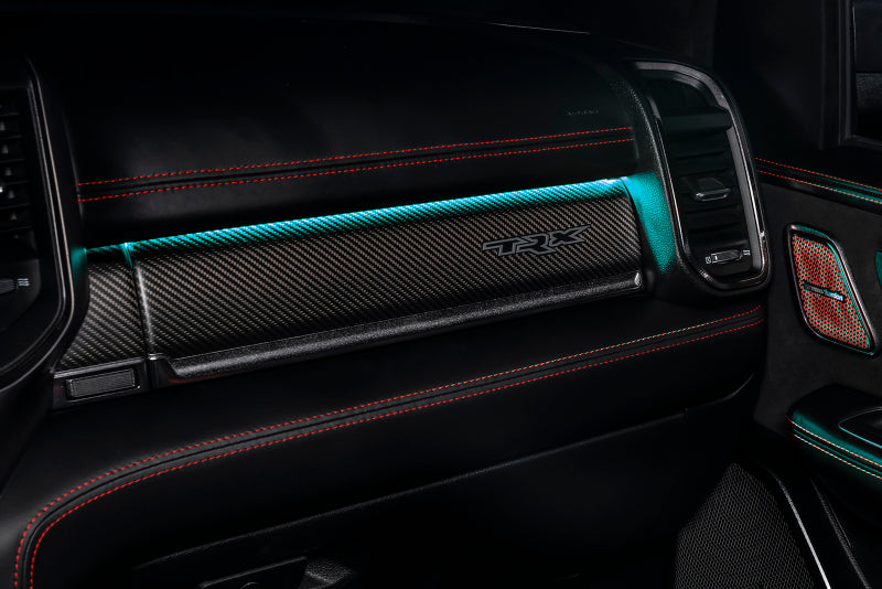 2019-2022 Ram 1500 Fiber Optic LED Interior Ambient Dash Kit 3 piece - View 7 | Dirty Garage