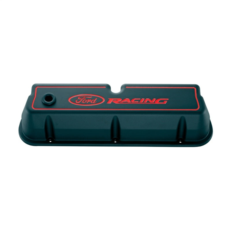 Universal Logo Die-Cast Black Valve Covers - View 2 | Dirty Garage