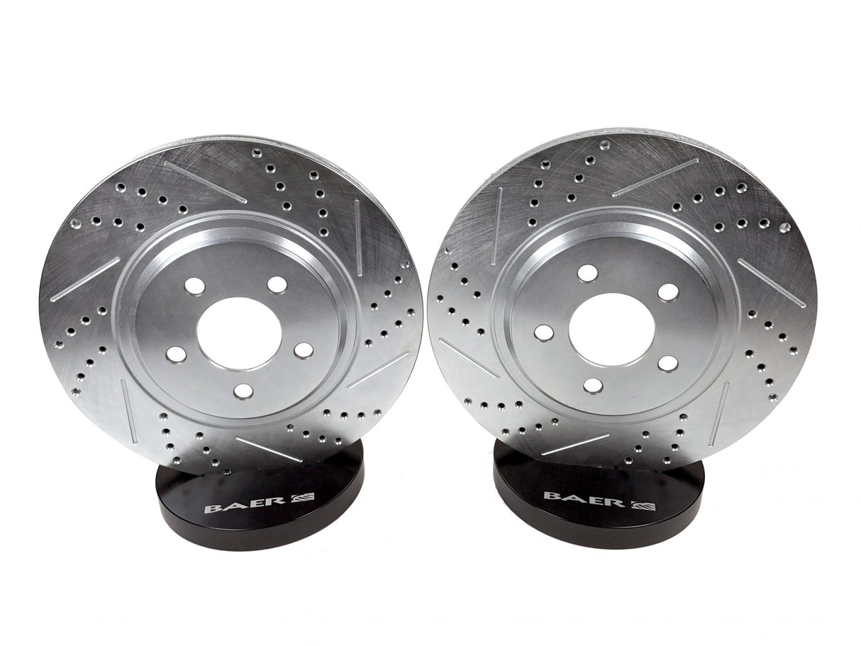 1993-2004 Ford Mustang Front Brake Rotor - View 3 | Dirty Garage
